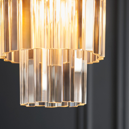 Conaston 1 Pendant Light Brushed Aged Brass