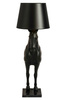 MOOSEE lampa podłogowa KOŃ HORSE STAND    S czarna - włókno szklane