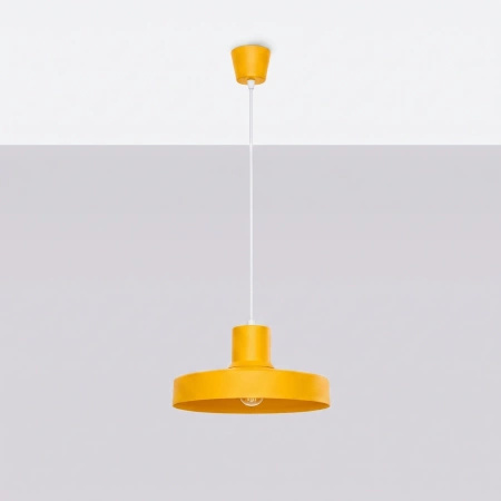 Lampa wisząca BILO żółta
