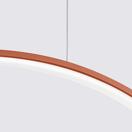 Lampa wisząca RIO 78 ochra czerwona LED 4000K