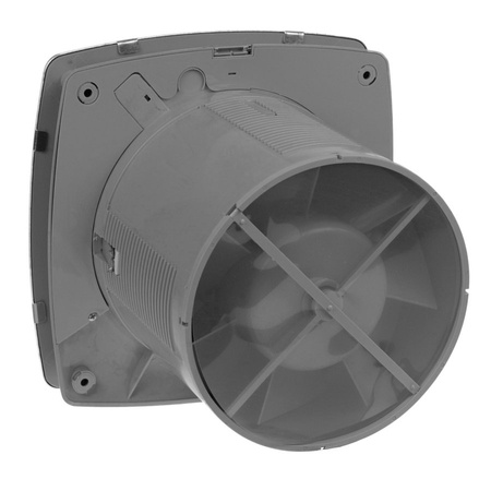 X - MART 12 wentylator łazienkowy, 20W, wylot 120mm, stal nierdzewna mat