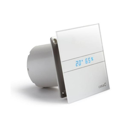 E-100 GTH wentylator łazienkowy osiowy z automatem, 4W/8W, wylot 100mm, biały