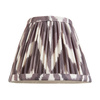 Zigzag Shade Pearl Grey Fabric 122x85x160mm