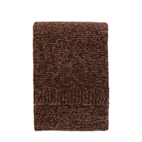 Deco Luxe Chunky Chenille Throw Choc 1300x1700mm