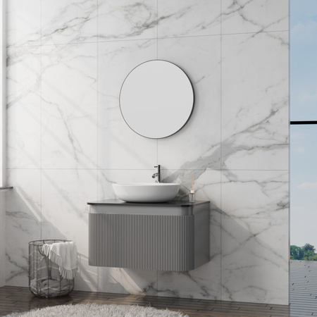 Szafka wisząca z blatem Vermont Grey 800