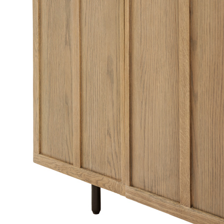 Panelled 4 Door Sideboard 1664x450x700mm