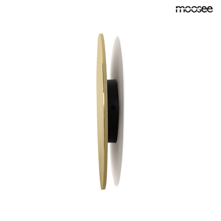 MOOSEE zestaw 2 lamp ściennych SHADOW     SUN 25 złoty