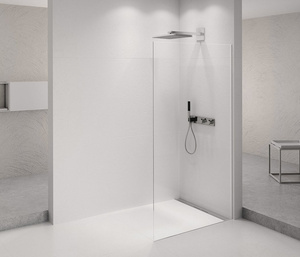 ARCHITEX CHROM walk-in, 962 mm, szkło czyste