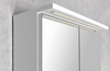 KAWA STRIP szafka z lustrem, oświetlenie LED 60x70x22cm, biały