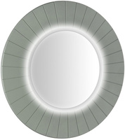 LUMIRO STRIP okrągłe lustro z oświetleniem LED w ramie średnica 90cm, verde