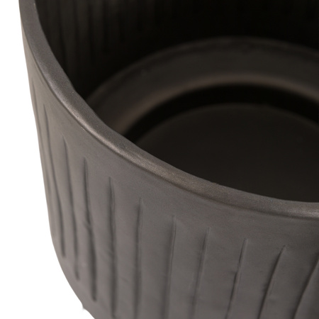 Elda Planters Pewter Set of 2