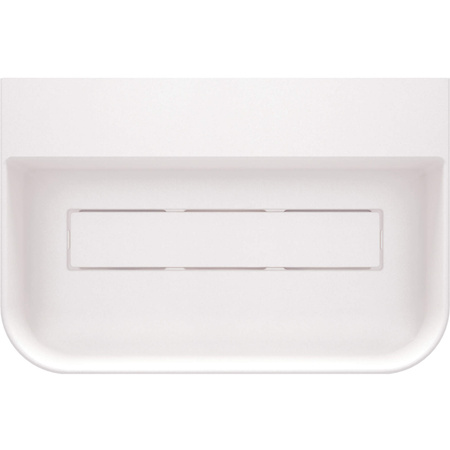 Umywalka granitowa nablatowa z miejscem na baterię - z maskownicą