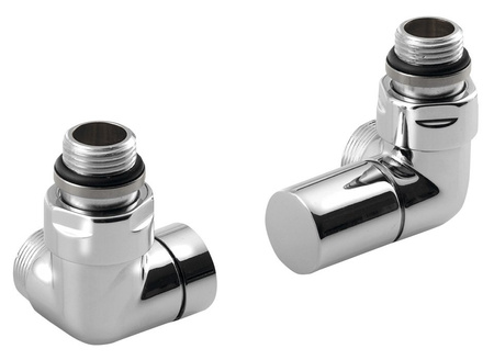 CORNER SIMPLY zestaw przyłączeniowy, prawy, chrom