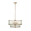 Ridgeton 5 Pendant Light Antique Brass