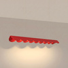 Lampa wisząca BISCUIT 100 czerwona LED 3000K