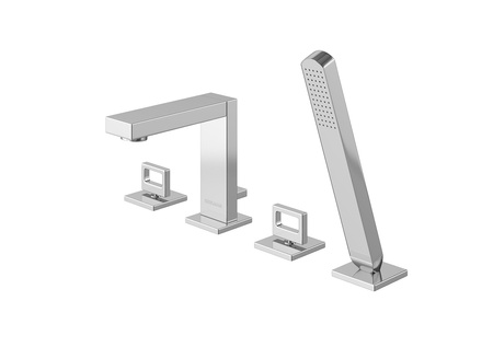 NEXEN Chrom 4-otworowa bateria wannowa