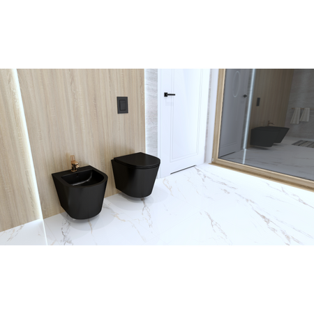 Bidet wiszący Galve Black