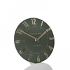 Mulberry Mantel Clock Olive Green 6in