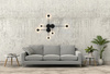 MOOSEE lampa ścienna SHADOW MULTI czarna