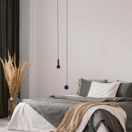 WALL LIGHT LED 7W SANDY BLACK