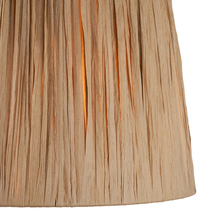 Raffia Tapered Shade Natural 260x230x320mm