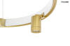 MOOSEE lampa wisząca CIRCLE SPOT 98 GOLD złota