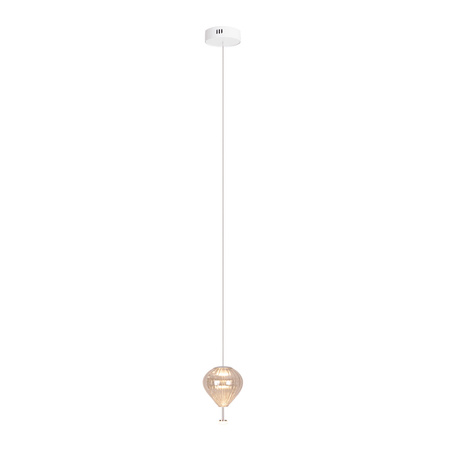 Maxlight P0575 Lampa Wisząca Palloncini 1 Amber Glass