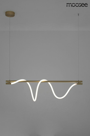 MOOSEE lampa wisząca SERPIENTE 120 złota