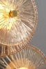 Lampa ścienna LUXIO-4 LED bursztynowa 32 cm