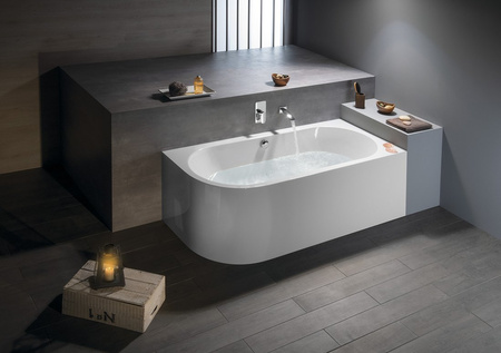 VIVA R MONOLITH wanna wolnostojąca przyścienna 180x75x60cm, biały