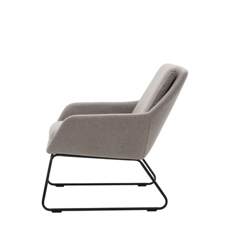 Krzesło Funton jasnoszare 635 x 885 x 835 mm