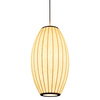 Lampa wisząca SILK BARREL biała 60 cm - nowoczesna i minimalistyczna