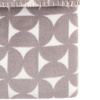 Modern Geo Flannel Throw Grey 1500x2000mm