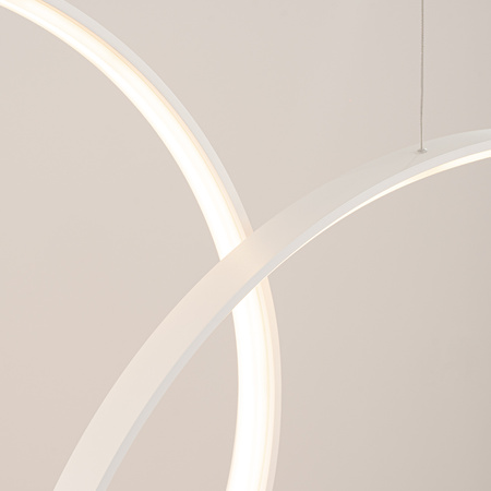 Lampa wisząca RIO 3 55/78/110 biała LED 3000K