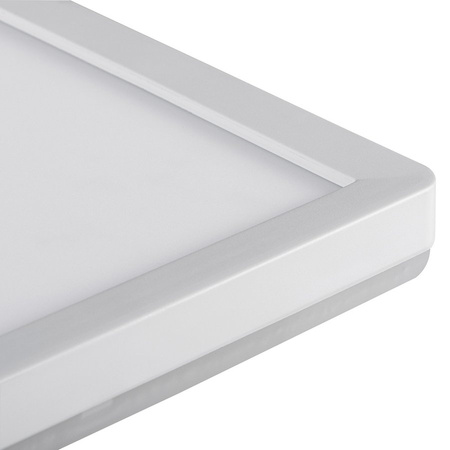 AZPO lampa sufitowa LED 300x300mm, 17,5W, 3000/4000/6000K, IP54, biały