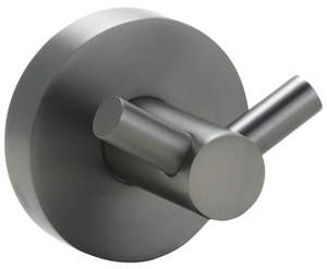 X-ROUND GUN METAL haczyk podwójny, gun metal