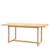 Craft Dining Table Natural 1800x950x750mm