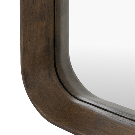 Helsinki Arch Leaner Wirror Walnut 600x60x1600mm