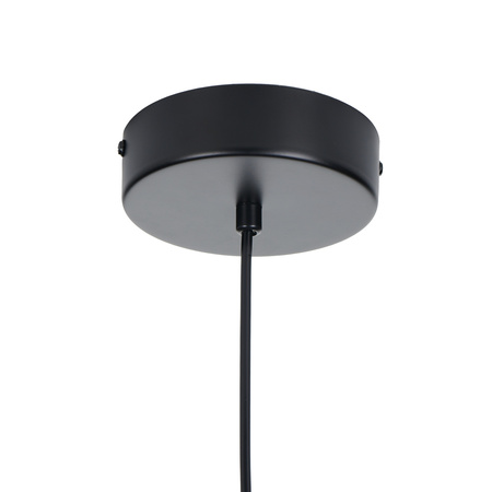Lampa wisząca ELIPSE M, 45 cm - LED, czarna nowoczesna