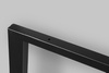 TWIGA wspornik stalowy 100x67cm, czarny mat, 2 szt.