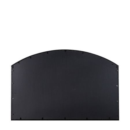 Lustro łukowe Wingham – czarne, 120 × 3 × 80 cm
