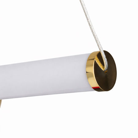 Lampa wisząca O-LINE 63 - LED, 63 cm, złoty połysk