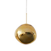 Lampa wisząca GLAM M złota 28 cm
