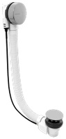 Zestaw odpływowy z korkiem automatycznym, długość 1200mm, korek 72mm, chrom