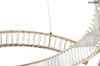 MOOSEE lampa wisząca LIBERTY LINE 8 złota