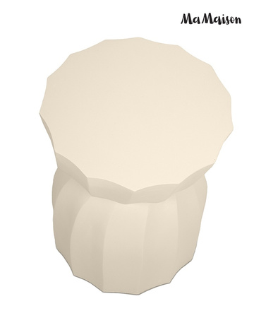 MaMaison stolik ROLLING 35 beżowy /       drewno