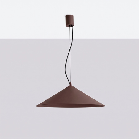 Lampa wisząca FINT brązowa LED 4000K