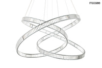 MOOSEE lampa wisząca WAVE 130 chrom