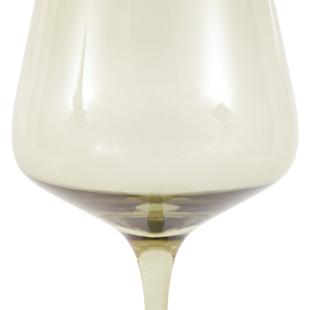 Wine Glass Smokey Green (4pk) 94x94x210mm