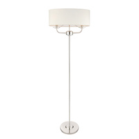 Nixon Floor Lamp Bright Nickel